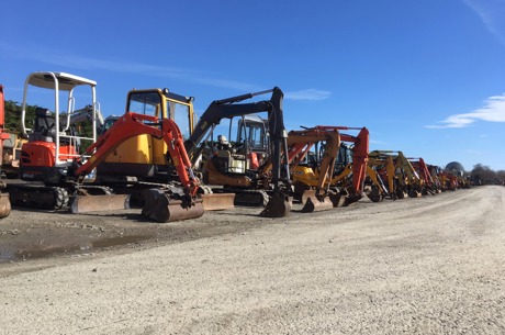 Plant & Machinery Excavators for Auction